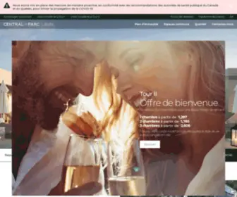 Centralparclaval.com(Central Parc) Screenshot