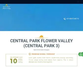 Centralpark-Flowervalley.co.in(Central Park Flower Valley) Screenshot