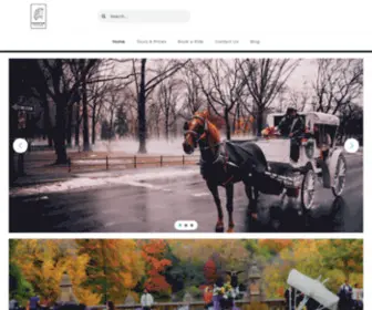 Centralparkhorseandcarriagetours.com(Homepage) Screenshot