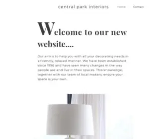 Centralparkinteriors.com(Mysite) Screenshot