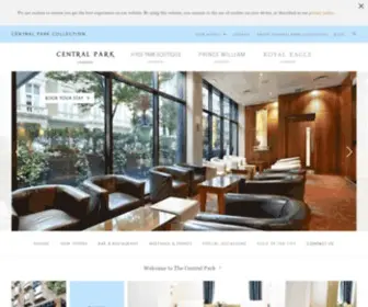 Centralparklondon.co.uk(The Central Park Hotel) Screenshot