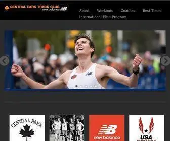 Centralparktc.org(Central Park Track Club) Screenshot