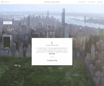 Centralparktower.com(Central Park Tower NYC) Screenshot