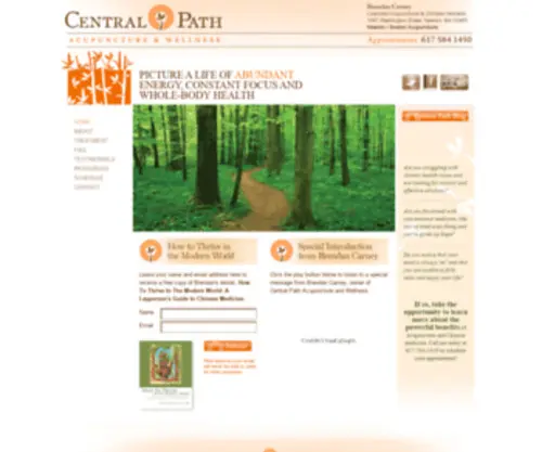 Centralpathacupuncture.com(Central Path Acupuncture) Screenshot