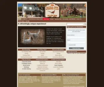 Centralpennsportingclays.com(Centralpennsportingclays) Screenshot