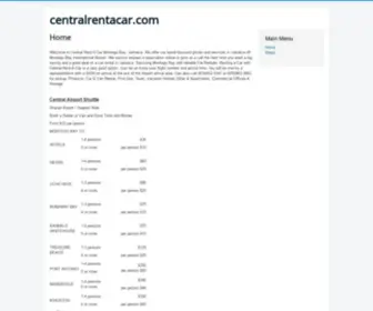 Centralrentacar.com(Centralrentacar) Screenshot