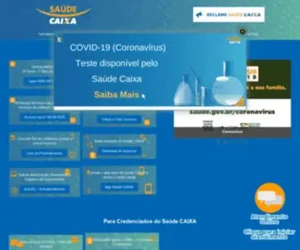 Centralsaudecaixa.com.br(Saúde Caixa) Screenshot