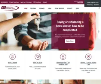 Centralsavingsbank.com(Central Savings Bank) Screenshot