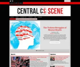 Centralscene.org(The Student News Site of Forsyth Central High School) Screenshot