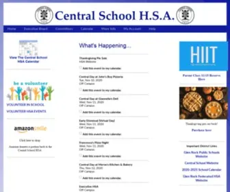 Centralschoolhsa.com(Central School HSA) Screenshot