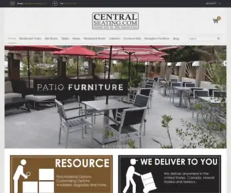 Centralseating.com(Restaurant Furniture In Los Angeles) Screenshot