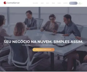 Centralserver.com.br(Computação em Nuvem Corporativa) Screenshot