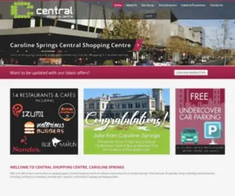 Centralshoppingcentre.com.au(Central Shopping Centre is a vibrant community hub for shopping in Caroline Springs) Screenshot