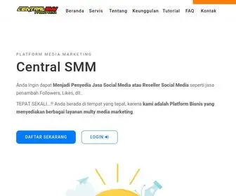 Centralsmm.co.id(Central SMM) Screenshot