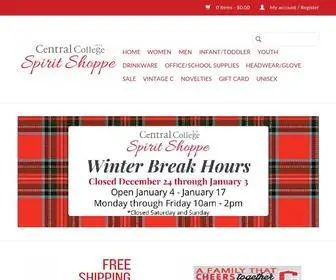 Centralspiritshoppe.com(Central College Spirit Shoppe) Screenshot