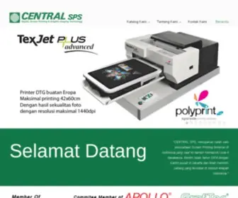 Centralsps.co.id(Central SPS) Screenshot