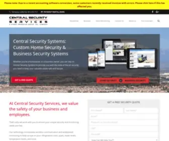 Centralssi.com(Call for your free security review today #951) Screenshot