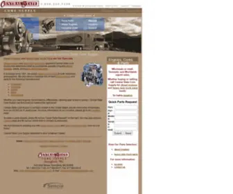 Centralstatecoresupply.com(Diesel Engines) Screenshot