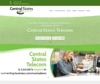 Centralstatestelecom.com(Central States Telecom) Screenshot