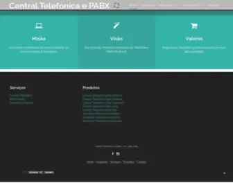 Centraltelefonicaepabx.com.br(Efetuamos Serviços de manutenção central telefonica e assistencia tecnica central telefonica) Screenshot