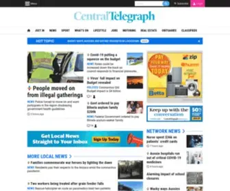 Centraltelegraph.com.au(Biloela news) Screenshot