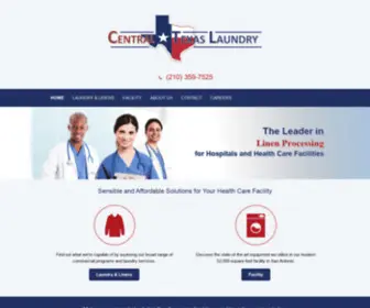 Centraltexaslaundry.com(Medical Laundry) Screenshot