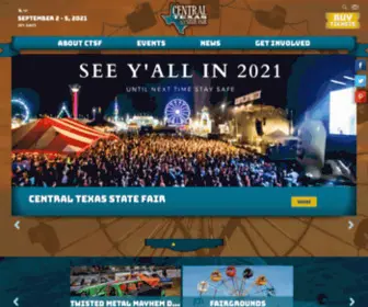 Centraltexasstatefair.com(Central Texas State Fair Belton) Screenshot