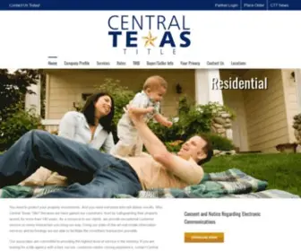 Centraltexastitle.com(Central Texas Title) Screenshot