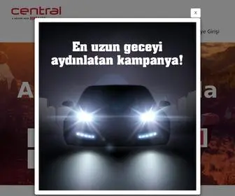 Centraltr.com(Central Rent a Car) Screenshot