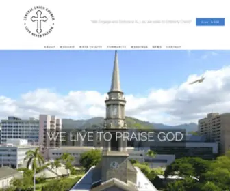 Centralunionchurch.org(Seeking to Embody Christ) Screenshot