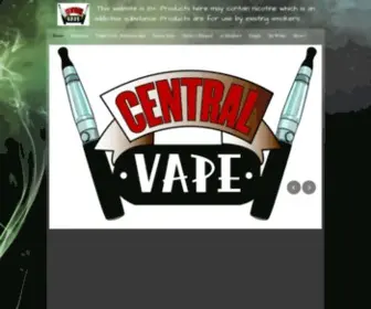 Centralvape.co.nz(Central Vape) Screenshot