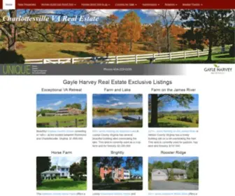 Centralvaproperties.com(Charlottesville Va Real Estate) Screenshot