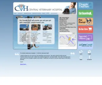 Centralvetalbany.com(Central Veterinary Hospital) Screenshot