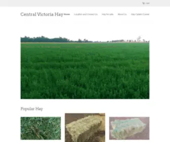 Centralvichay.com(Central Victoria Hay offers premium horse hay direct from the grower) Screenshot