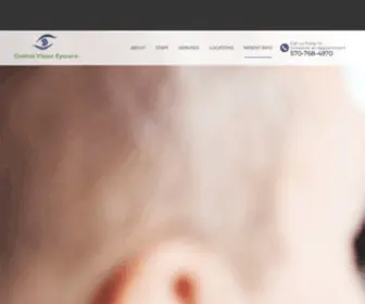 Centralvisioneyecare.com(Optometric Care in Central PA) Screenshot