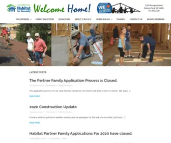 Centralwisconsinhabitat.org(Habitat for Humanity of Portage County) Screenshot