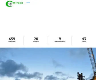 Centrasiagroup.com(Your partner in Oil&Gas industry) Screenshot