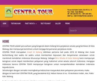 Centrawisatamalang.com(CENTRA Tour & Travel) Screenshot