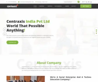 Centraxisindia.com(Centraxis india) Screenshot