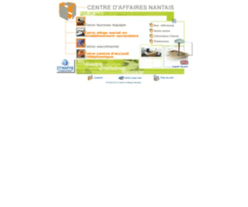 Centre-Affaires.com(Le Centre d'Affaires Nantais) Screenshot