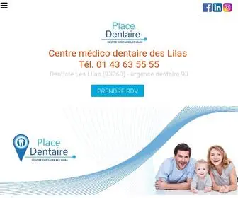 Centre-Dentaire-Les-Lilas-93.fr(Dentiste les lilas) Screenshot