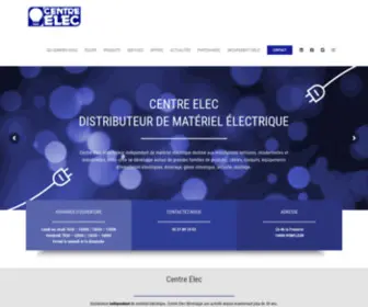 Centre-Elec.com(Centre Elec) Screenshot