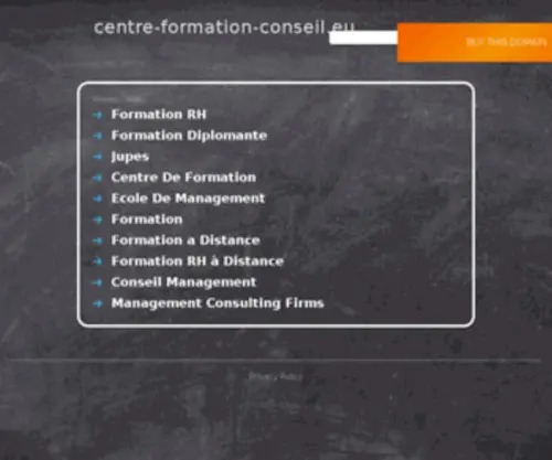 Centre-Formation-Conseil.eu(خرید ساکس) Screenshot
