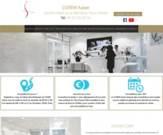 Centre-Medical-Auber.fr(Centre médical pluridisciplinaire) Screenshot