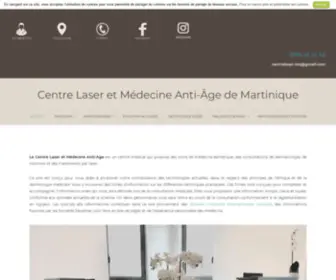 Centre-Medical-Esthetique-Martinique.fr(Esthétique) Screenshot