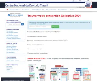 Centre-National-Droit-DU-Travail.fr(Convention Collective) Screenshot