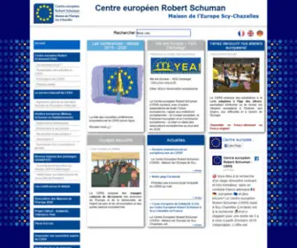 Centre-Robert-Schuman.org(Centre européen Robert Schuman) Screenshot
