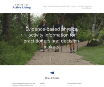 Centre4Activeliving.ca(centre4activeliving) Screenshot