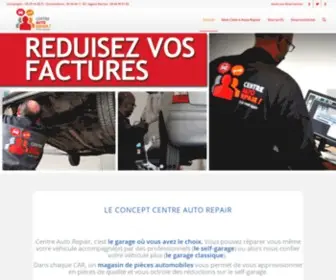 Centreautorepair.com(Accueil Centre Auto Repair) Screenshot