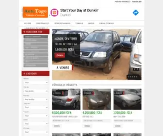 Centreautotogo.com(Centre Auto Togo) Screenshot